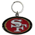 San Francisco 49ers Enameled Key Chain